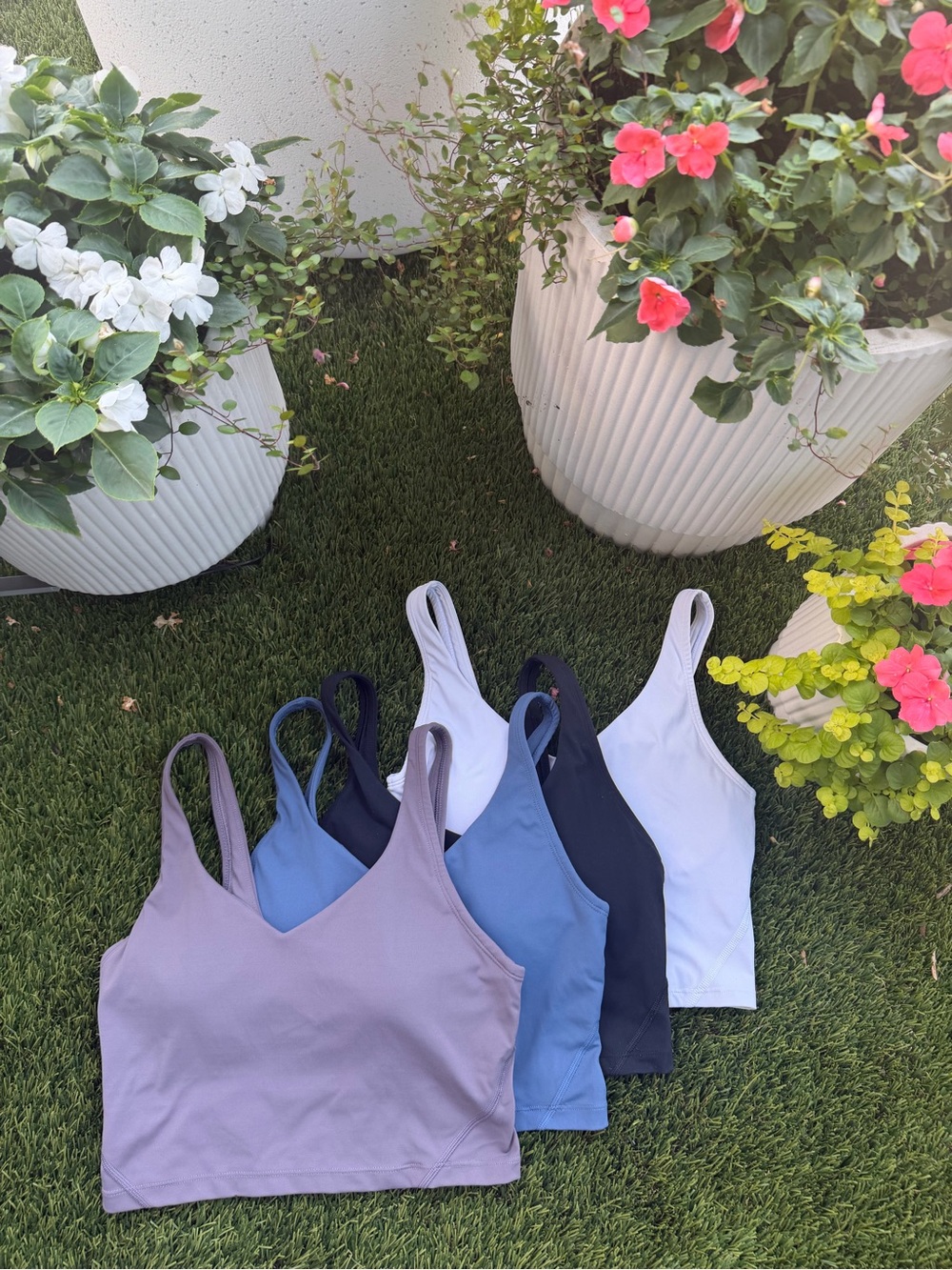 💪Sports Bra Crop Tank Set of 4–Size Small |Amazon Highly Rated | Lemedy Longline